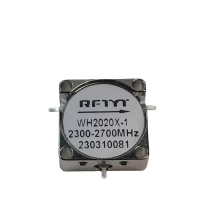 High Power 100W RF Drop-In Circulator for 700-4000MHz UHF Telecom Applications