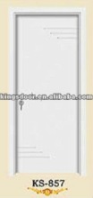 China popular white lacquer mdf wooden door models for interior