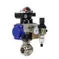Pneumatic Actuator With Butterfly Valve