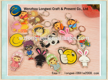 cartoon purse hanging key chain/airplane key chain