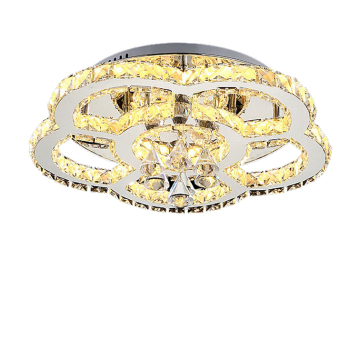 residential crystal lighting led ceiling lamp chandelier