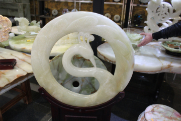 Handwork Jade Carving, Jade Craft Artwork