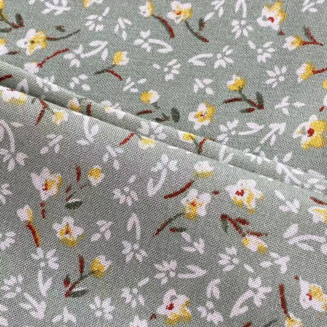 45S Letzte Muster Blume weich gedruckte Fuli Crepe 100% Viskose Stoff für Frau
