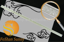 Sun shinning glass wainscot for decoration