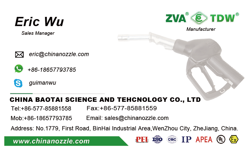 Fuel Dispenser Hose Coupling ZVA Breakaway For ZVA Nozzle