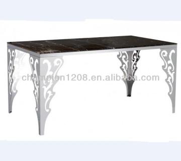 Marble top coffee table