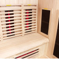 Plug And Play Sauna low EMF full spectrum heater infrared sauna room