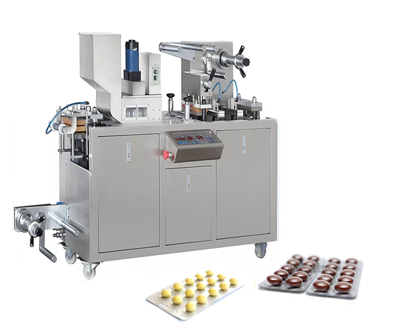 Equipamento de embalagem blister de cápsula softgel de alta velocidade High-Speed Softgel Capsule Blister Packaging Equipment