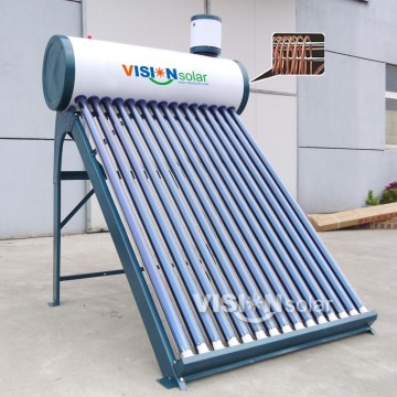 Thermosiphon Copper Coil Heat Exchange Solar Heater