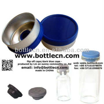 serum injection 20mm flip off caps flip top caps