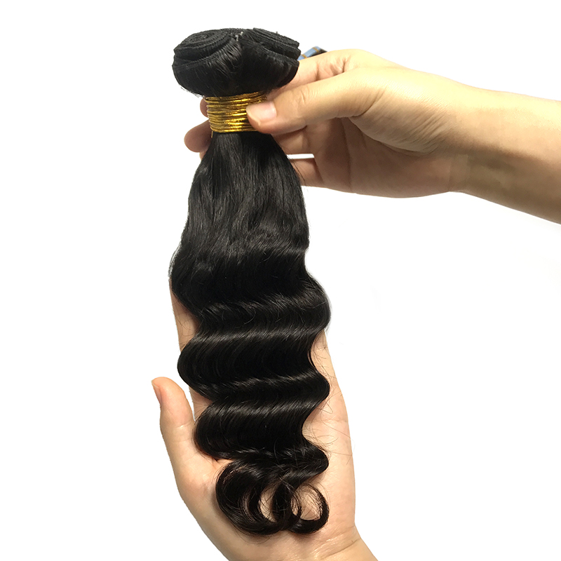 wholesale Indian virgin hair supplier,100% Indian hair  loose deep wave,best seling human hair bundles with clousre