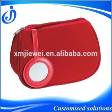 2015 Promotional Microfiber Cosmetic Bag With Mirror