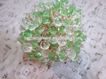 Pale Green Crystal Toothpicks