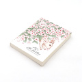 Flower story style cute metal cover notebook