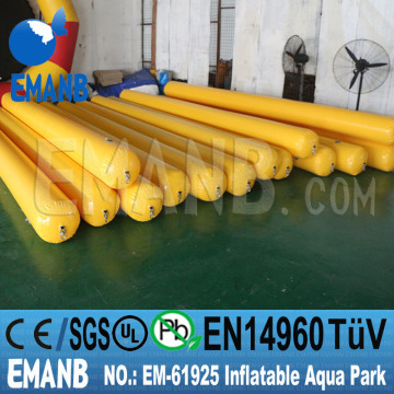 EM-6925 lake inflatable water slides, inflatable floating water park, inflatable water barrier