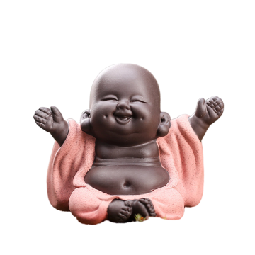 Cheap Chinese Ceramic Buddha Monk Figurine Ornaments - Creative Baby Crafts