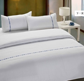 embroidery 4pc bedding set,5 star hotel linen