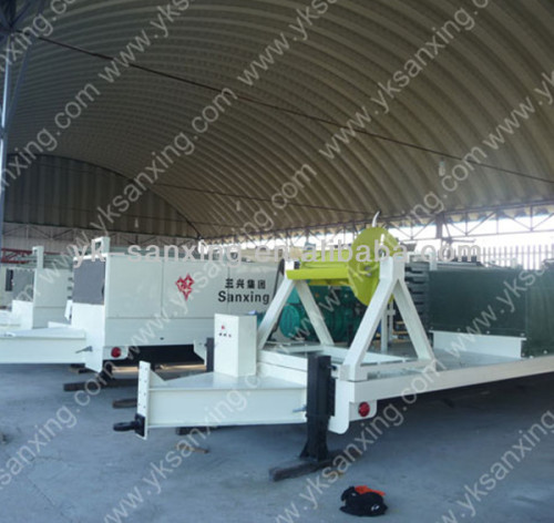 SX-1000-800 No-beam arch roof construction machine/arch type roll forming machine