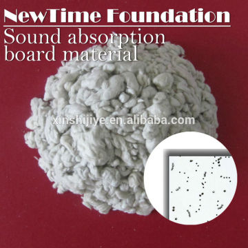 acoustical panel of mineral fiber