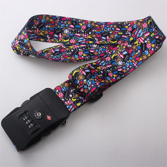 Dye Sublimation Luggage Strap