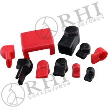 Plastic brass busbar cap/flexible bonding strap cap