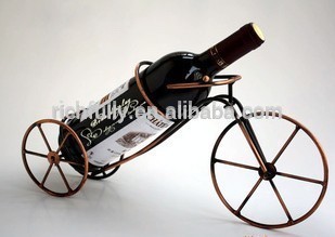 Decorative Wrought Iron Single Bar Bottle Rack Wine bottle rack