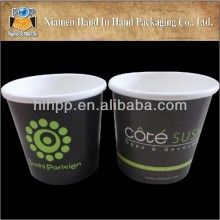 Solo coconut shell ice cream cup