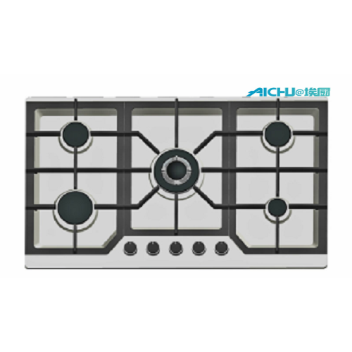 Construído em novo design 5 queimadores hob a gás