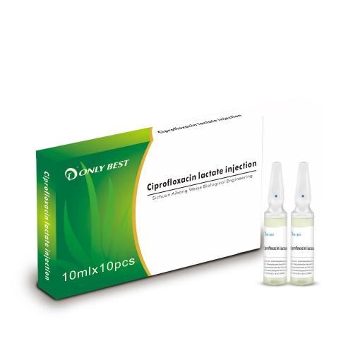 Ciprofloxacine lactaatinjectie -infusie