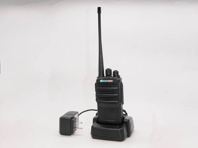 2021 New launch Ecome radios UHF 400-480MHz walkie talkie long range portable radio