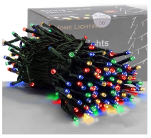 Multi Color Outdoor LED String Lights for Christmas Decorations