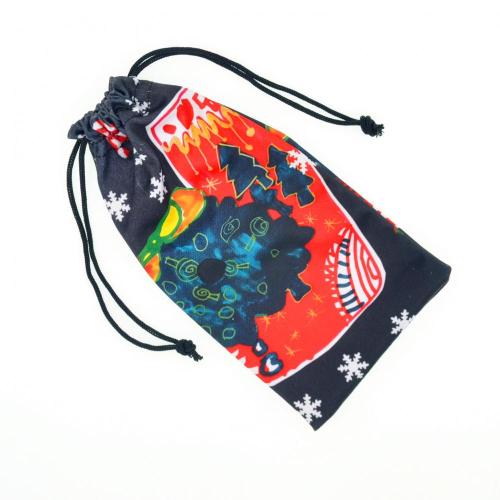 Custom High Quality Drawstring Eyeglasses Pouch