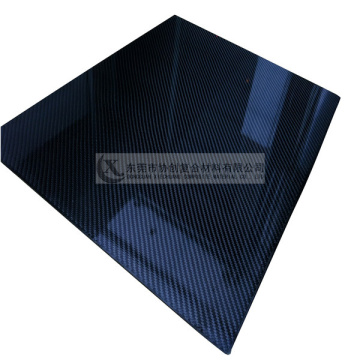 Glossy Carbon Fiber Composite Sheet Plate