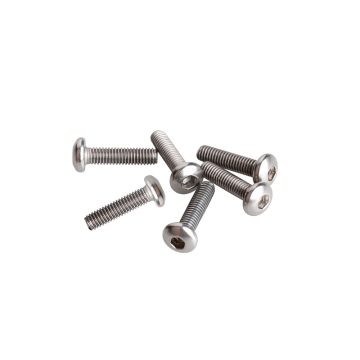 Titanium button head screw M5 M6