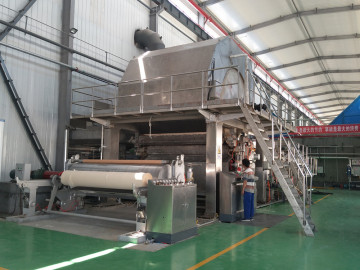 Machine For Producing Toilet Tissue Paper