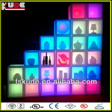 Commercial LED plastic wine cooler