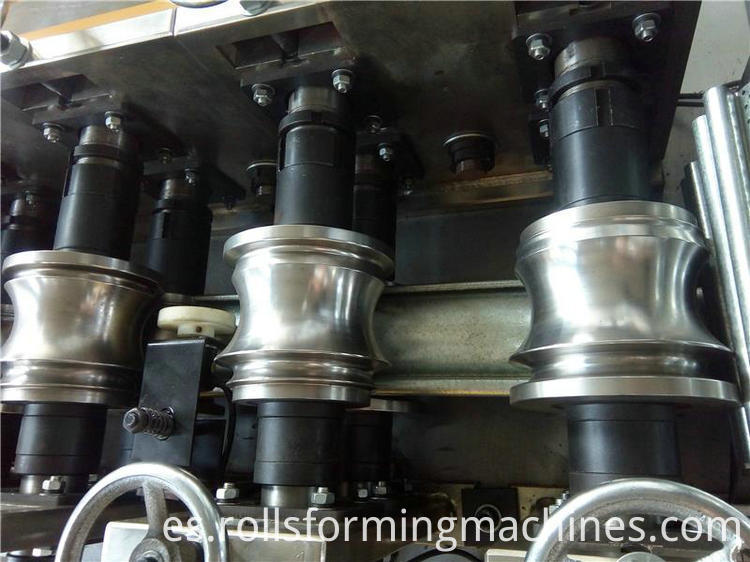 roller shutter slat forming machine