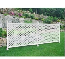 Privacy Solutions: Chain Link Fence with Slats and Lattice Panels