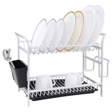 Alunimum dish drying rack for Kitchen Counter