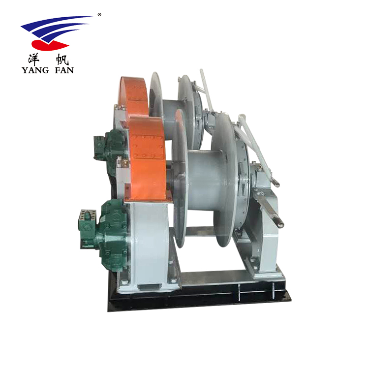 Dia 18 Hydraulic Pulling Marine  Winch