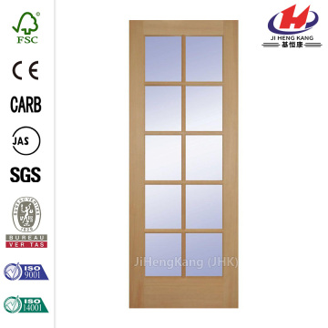 Fir 10-Lite Interior Door Slab