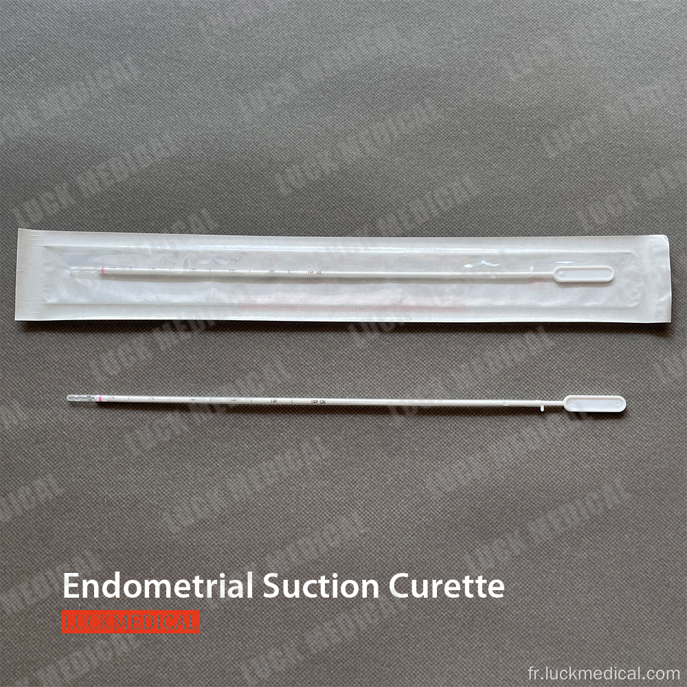 Canule de biopsie jetable curette d&#39;aspiration endométriale