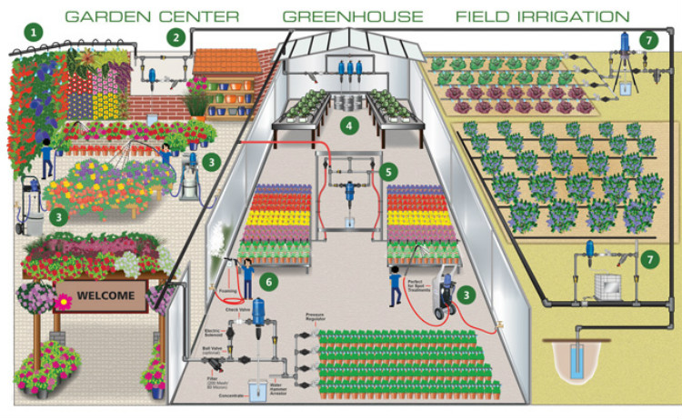 Galvanized Steel Greenhouse