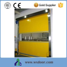 roll up doors with soft curtain