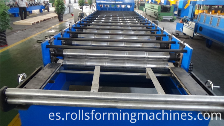 roof panel forming machine