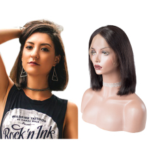 Wholesale price 4x4 lace lace wigs transparent swiss straight human hair Bob wig Indian hair buying in bulk wholesale
