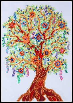 Tree Diamond Painting Living Room Painting
