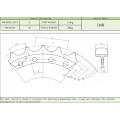 Bloque de dientes CAT D4H 3T2082 .1080946.CR4373.CR5601