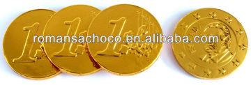 Gold Chocolate Coin