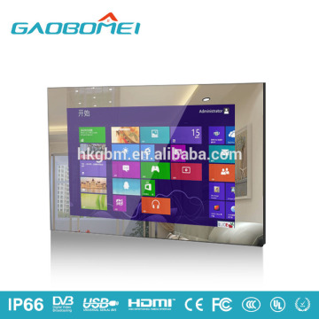 Digital Waterproof LED mirror lcd tv for bathroom